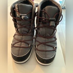 Moon Boot Charcoal and Ebony Winter Boots